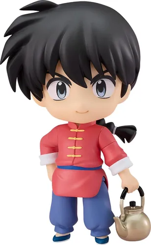 Good Smile Company Nendoroid Ranma 1/2 Saotome Ranma Actionfigur - Detailreiche Kunststofffigur von Saotome Ranma, 100mm hoch, ideal für Sammler und Fans von Animé. Perfekt für kreative Displays und als Geschenk.