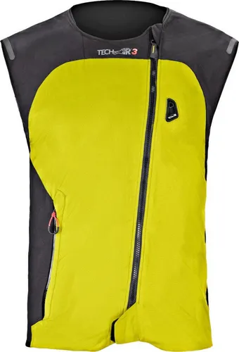 Alpinestars Tech-Air 3 V2 - Airbagweste in Neon-Gelb/Schwarz - 3XL - Sonstige Motorradbekleidung mit autonomem Airbag-System für maximalen Schutz. Schnelle Aufblasezeit von 50 ms und wasserdichtes Design für Sicherheit bei jedem Wetter.