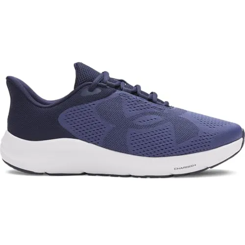 Under Armour Herren Charged Pursuit 4 - Leichte und atmungsaktive Laufschuhe - Bequeme Jogging Schuhe mit Dämpfung für optimalen Komfort und Unterstützung beim Laufen. Ideal für aktive Männer, stylisches Design in Midnight Navy.