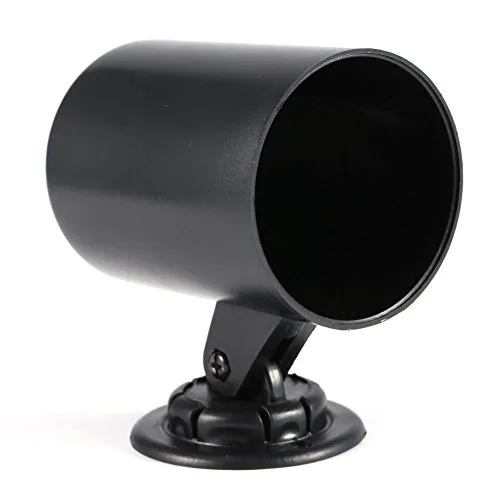 Keenso Auto Zusatzinstrumente Halterung, Universal 52mm Instrumente Halter mit doppelseitigem Klebeband für Fahrzeug, Auto, LKW