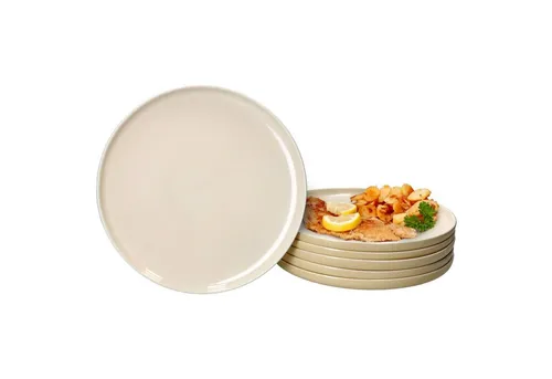 Ritzenhoff & Breker Jasper 6er Set Speiseteller Vanille in gelb von Ritzenhoff & Breker