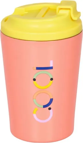 Spiegelburg TO GO Thermobecher papaya aus Edelstahl ca. 350ml