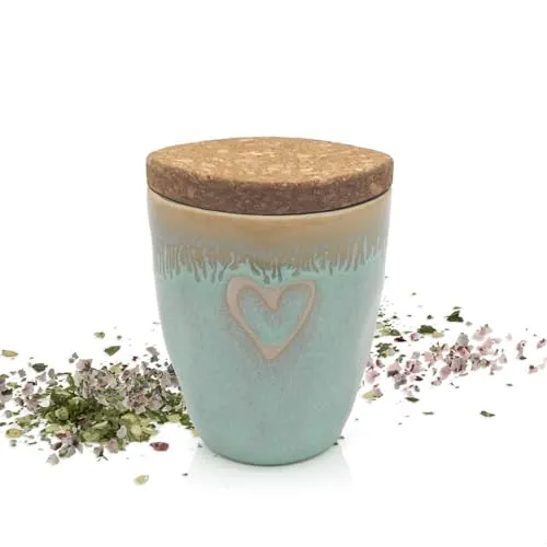 Kaffee- & Teebecher Türkis von Mea-Living