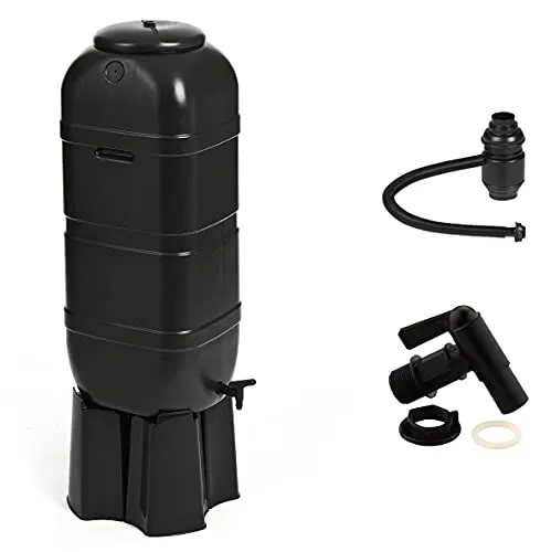 Kreher Regensammler Wassertonne 100L mit Standfuß