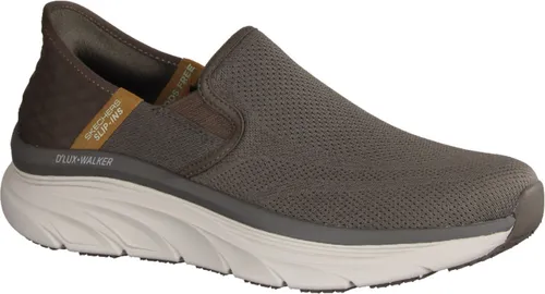 Skechers Sportliche Slipper D'Lux Walker Herren 31353431333133 Braun 45 EU