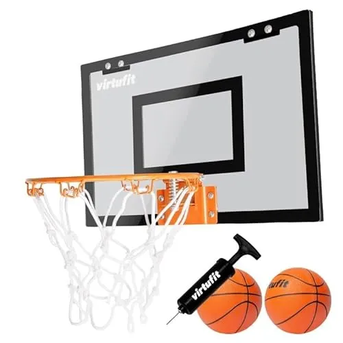 VirtuFit Pro Mini Basketballbrett mit 2 Bällen und Pumpe von VirtuFit