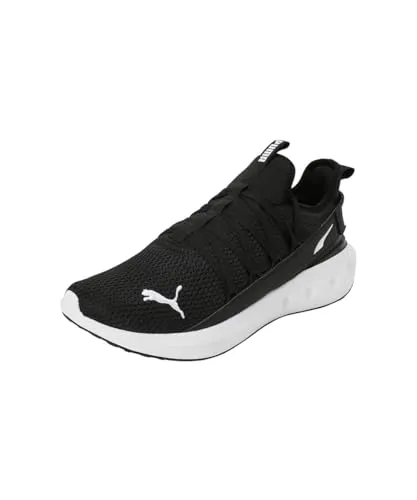 Puma Unisex Adults SOFTRIDE Carson Fresh Road Running Shoe, Puma Black-Puma Black-Puma White, 44 EU