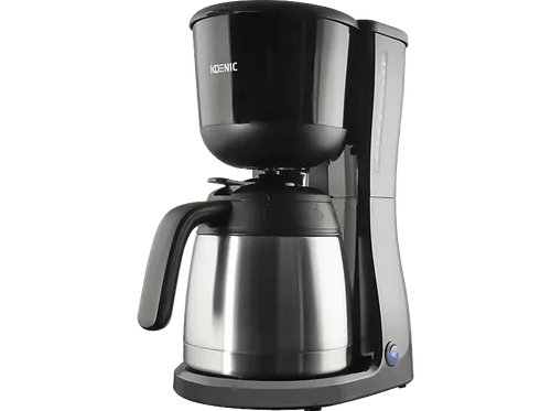 KOENIC KCM 2220 B Kaffeemaschine Edelstahl/Schwarz