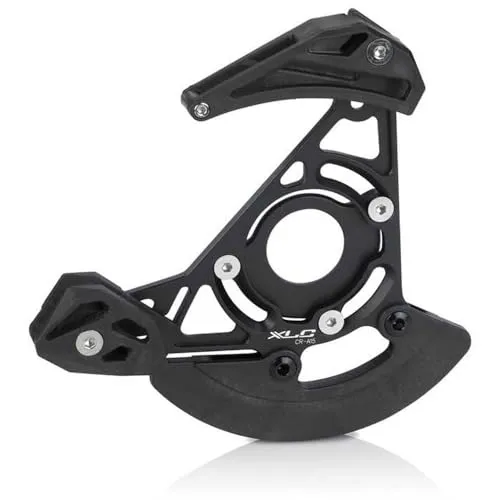 XLC CR-A15 Kettenführung für Unisex Erwachsene, schwarz - Hochwertige Kettenführung für Kettenblätter von 32-38 Zähnen, kompatibel mit 9x1, 10x1, 11x1 Systemen, ISCG05, ideal für zuverlässige Performance beim Radfahren.