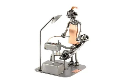 Steelman24 Dekofigur Zahnärztin