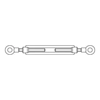 DIN 148 Spannschlösser Stahl SP RR M 14 galvanisch v