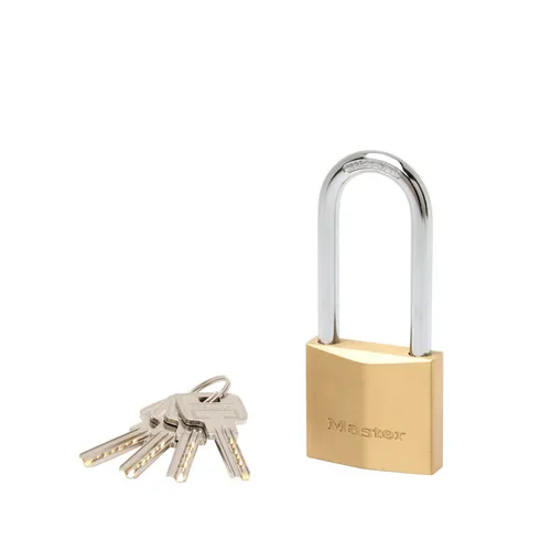 Master Lock Schloss aus massivem Messing 50mm extra dick Bügel 64mm 2950EURDLJ