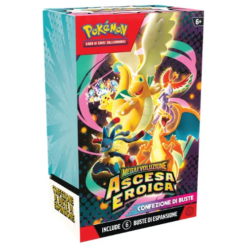 Pokemon Aufstieg Eroica Bundle 6 Pakete