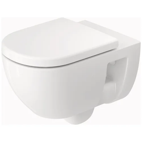 Duravit D-Code WC-Set spülrandlos mit Absenkautomatik von Duravit