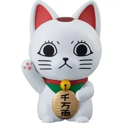 Dandadan Turbo Granny Fortune Cat 15 cm Vinylfigur - Actionfigur aus der Dandadan Occultic Sofubi Collection, detailreich und humorvoll als Glückskatze. Ein Must-Have für Sammler und Fans!