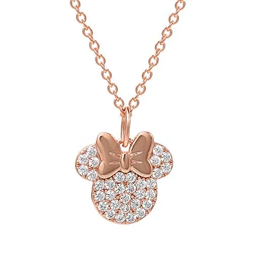 PEERS HARDY Anhänger Minnie Maus Kleine Schleife in rosegold von PEERS HARDY