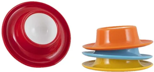 Gimex Colour Line Eierbecher, 4er Set, Rainbow