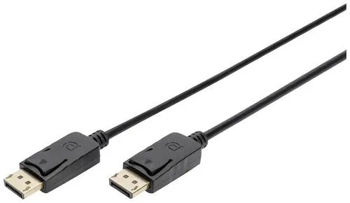 Digitus DisplayPort Anschlusskabel DisplayPort Stecker, DisplayPort Stecker 3.00 m Schwarz AK-340103-030-S DisplayPort-Kabel