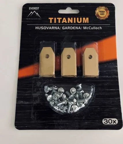 Automower-Messer Für Husqvarna Gardena 35Mm Tytan Kpl. 30 Stk.