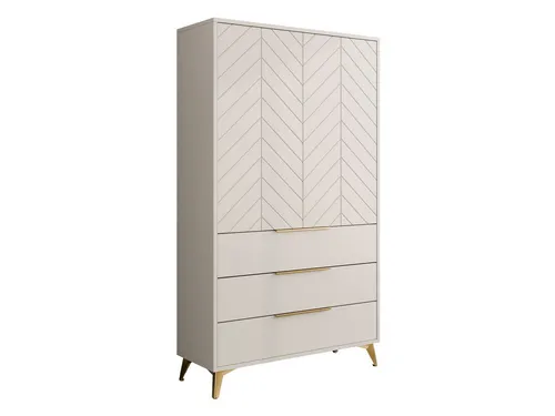 MIRJAN24 Kleiderschrank Xylix 2D3SZ in beige von Mirjan24
