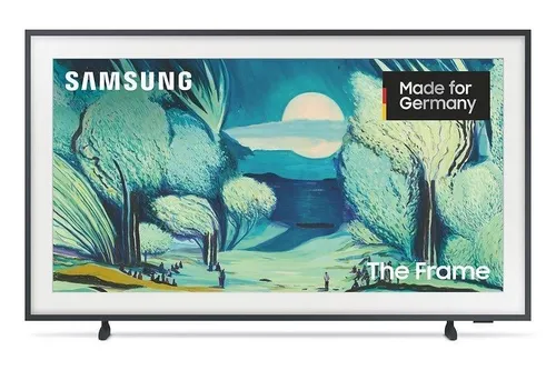 Samsung GQ65LS03FAUXZG The Frame 65 Zoll QLED Fernseher - Stylischer 65 Zoll QLED Fernseher mit Kunstmodus, ideal für Ihr Zuhause. Energieeffizienzklasse G, maximale Auflösung 4K für ein atemberaubendes Seherlebnis.
