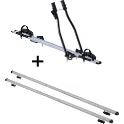 Fahrradträger SAGITTAR & Dachträger RAPID für Tata Xenon