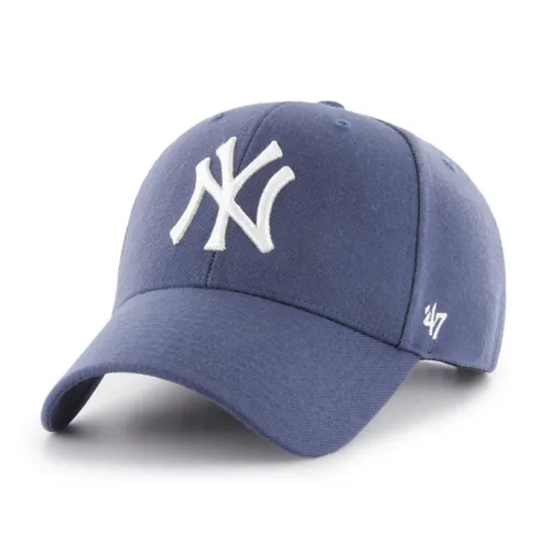 '47 New York Yankees MLB Most Value P. Blau Snapback Cap - Hüte, Kappen & Mützen für Baseball-Fans mit hochwertigem gesticktem Teamlogo und verstellbarem Schirm – das ideale Accessoire für jeden Yankees-Fan.