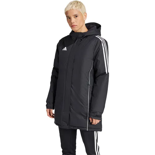 adidas Damen Stadionjacke Tiro 24 Parka W schwarz XL in schwarz von adidas