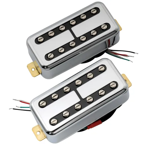 Artec TVFT-CR Chrome Filtertron Alnico 5 Humbucker Guitar Neck Bridge Pickup Set