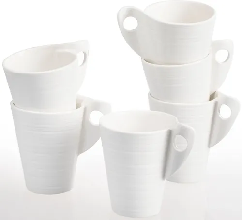 Retsch Arzberg Becher Julie, 6-teilig, Porzellan