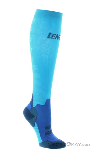 Lenz Compression Socks 1.0 - Socken Blau XL - Sportsocken mit gezielter Kompression für optimale Durchblutung und Erholung, ideal für Sportler und aktive Menschen.