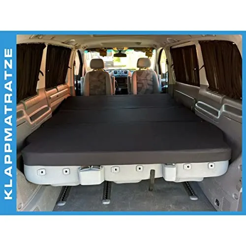 Klappmatratze für VW T4 T5 T6 T6.1 und Vivaro, Bremer Sitzbezüge