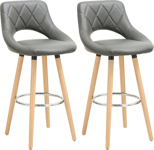 Woltu Polsterhocker Set (2 St)