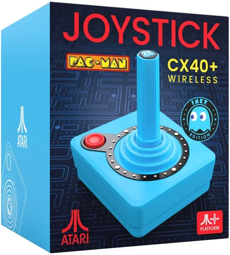 Atari Pack-Man: CX40+ Wireless Joystick - Inky - Controller