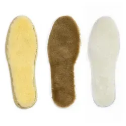 Provellus Einlegesohlen Winter Einlegesohle Merino Schaffell Warm Weich Komfort 35–46 braun 45
