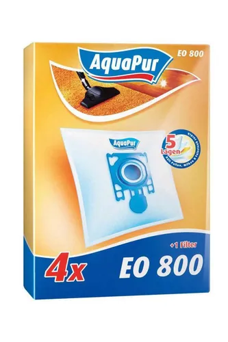 AquaPur Staubsaugerbeutel Aquapur Staubsaugerbeutel 4 Tüten + 1 Abluftfilter EO 800