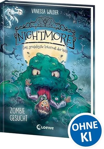 Nightmore - Das gruseligste Internat der Welt (Band 2) - Zombie gesucht: Ein neues Abenteuer an der Nightmore Academy erwartet dich! - Superwitzig und ... Erstlese-Reihe von Vanessa Walder ab 7 Jahren