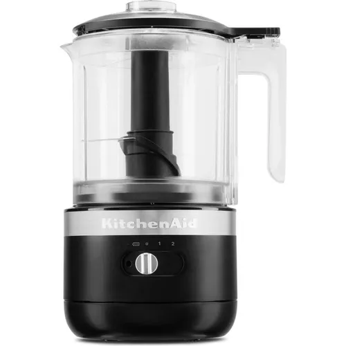 KitchenAid 5KFCB519EBM - Universalzerkleinerer, 1,19 l Schüsselkapazität, leistungsstark und elegant in Schwarz und Transparent
