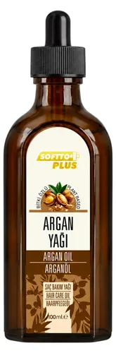 Softto+Plus Haarpflegeöl mit Arganöl | Anti-Frizz, Glanz & Pflege | 100 ml