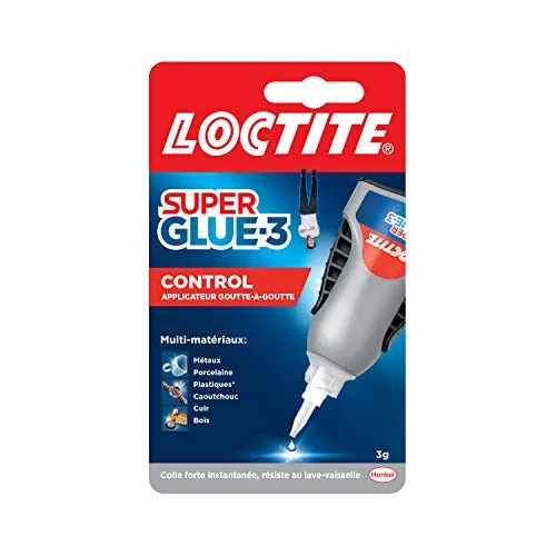 LOCTITE Cyanacrylat-Kleber Superglue-3, flüssig, 3 g, 24uc