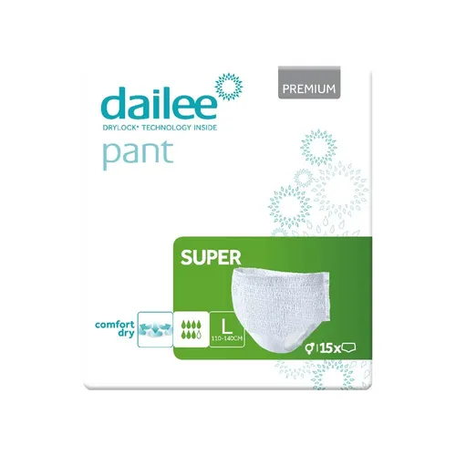Dailee Pant Premium Super L, 15 Stück