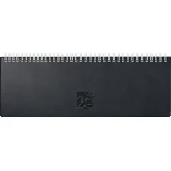 RIDO Tischkalender 2026 Rido Querterminbuch ac 307×105 mm sw 4003273791077