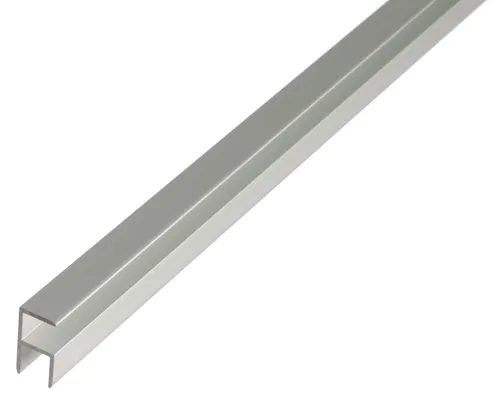 Alberts Eckprofil Aluminium eloxiert 8,9 x 20 x 1,5 mm x 1 m selbstklemmend
