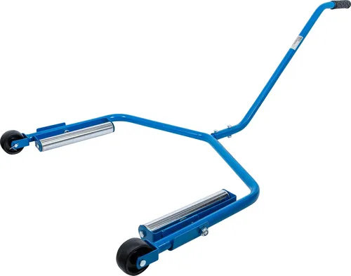 BGS technic Lkw-Reifen-Transporter - Wagenheber & Unterstellböcke, ideal für den sicheren Transport und die Lagerung von Lkw-Reifen, robust und belastbar mit einem Bruttogewicht von 6646 g.