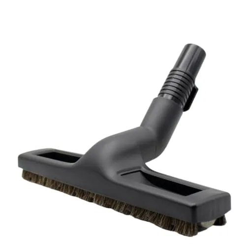 MisterVac Staubsaugerdüse Parkettdüse mit 2 gratis Filzrollen - Düsen für Staubsauger, schonende Reinigung für glatte und empfindliche Böden dank hochwertigem Rosshaar und weichen Filzrollen.