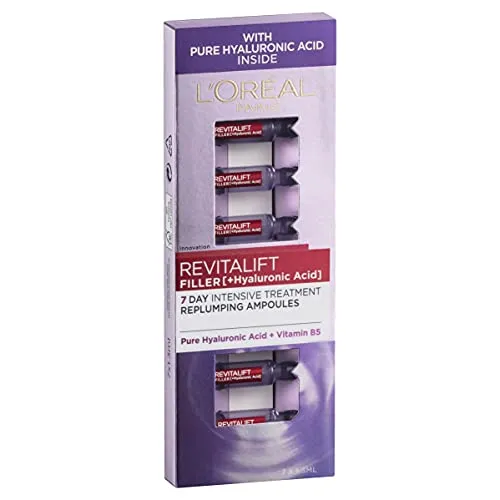 Revitalift Filler HA 7 Day Cure - Tagespflege mit intensivem Hyaluron-Boost, für sichtbar aufgepolsterte und strahlende Haut in nur 7 Tagen.