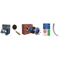Technikpaket 4rain Haus-Premium für Regenwassernutzungsanlage - Wasserspeicher & Regentonnen, hochwertiges Edelstahlmaterial für langlebige Nutzung und effiziente Regenwassernutzung