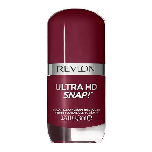 Revlon Ultra HD SNAP! Nagellack, glänzende Nagelfarbe, 100 % Vegane Formel, Keiner Basis- und Überlack erforderlich, 024 So Shady, 8 ml