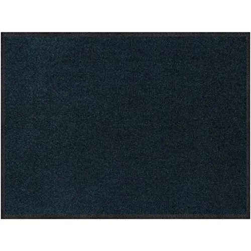 Salonloewe Fußmatte waschbar Blaupetrol 60x85 cm Sauberlaufmatte, Fußabtreter außen, Motiv-Fußmatte, Wohnmatte