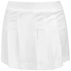 limited SPORTS Tennisrock Skort Fancy Basic weiß 46 - Tennisbekleidung aus 100% Polyester, Größe 46, sportlicher Stil und perfekt für ein komfortables Spiel auf dem Platz.